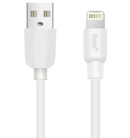 CABLE IPHONE 1M 3.1A BLANCO...