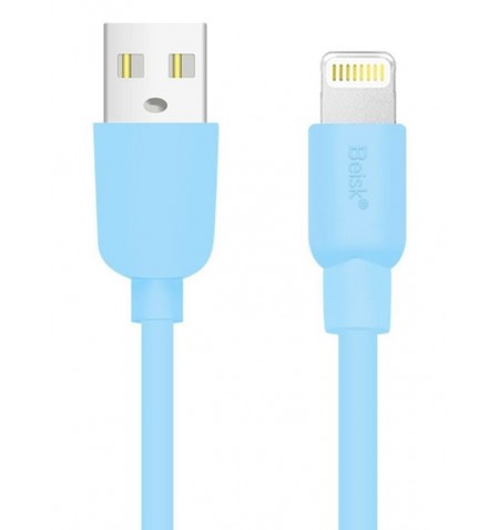 CABLE IPHONE 1M 3.1A AZUL...
