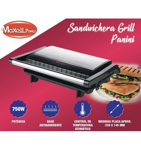 SANDWICHERA GRILL PANINI...