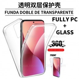 iphone 13 6.1英寸360度透明双层硅胶保护壳
