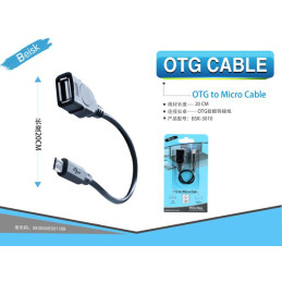 BSK-3010 Cable OTG a Micro...