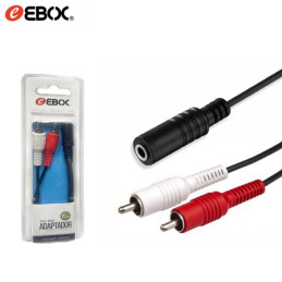 EBOX EAV-8402 Adaptador 2...