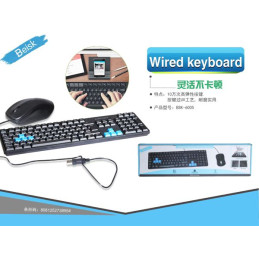 BSK-6005 Teclado con Cable...